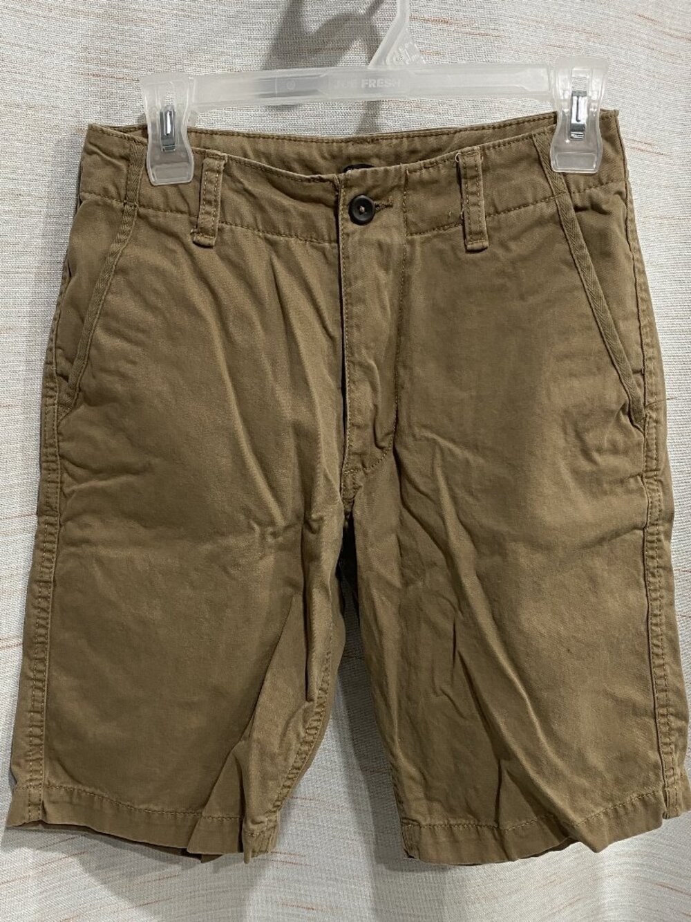 Old Navy Khaki Shorts Brown 28 Mens (305)